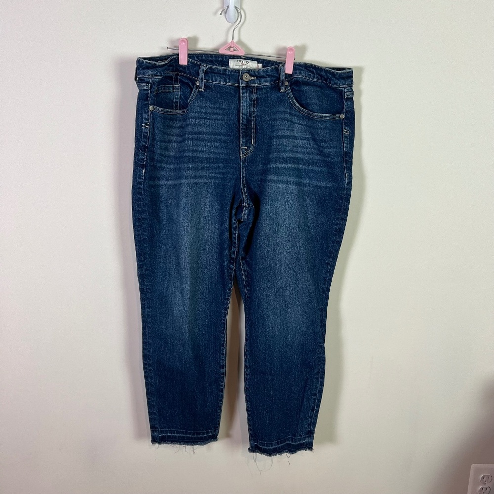 Torrid Women’s High Rise Skinny Dark Denim Tall Jeans